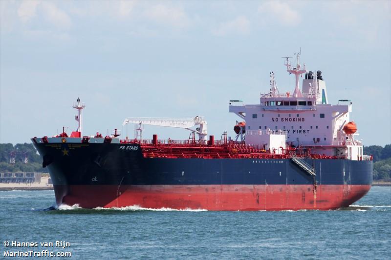 ps stars (Chemical/Oil Products Tanker) - IMO 9930519, MMSI 538009371, Call Sign V7A4652 under the flag of Marshall Islands