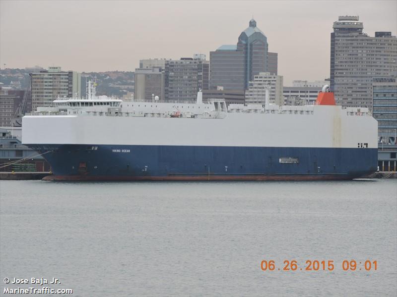 viking ocean (Vehicles Carrier) - IMO 9514999, MMSI 538009731, Call Sign V7A5094 under the flag of Marshall Islands