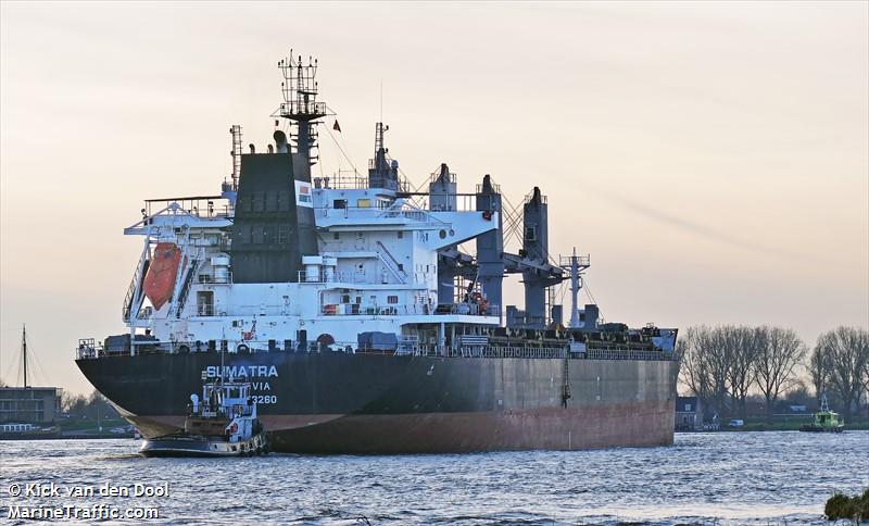 sumatra (Bulk Carrier) - IMO 9753260, MMSI 636092985, Call Sign D5YS8 under the flag of Liberia