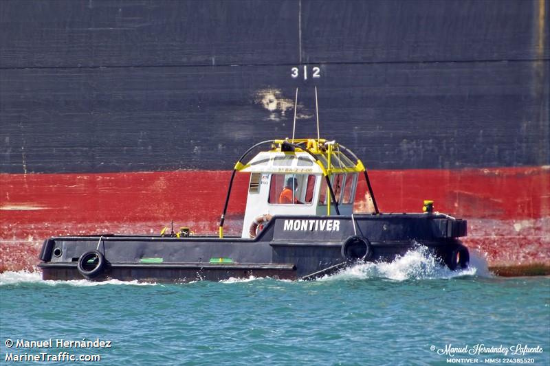 montiver (Port tender) - IMO , MMSI 224385520 under the flag of Spain
