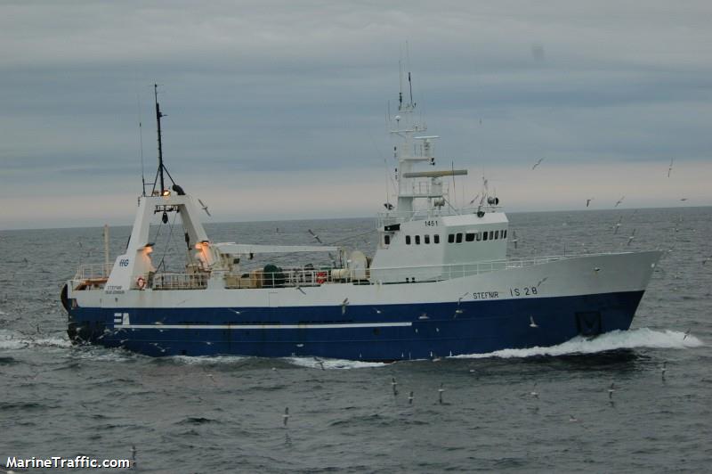 stefnir (Fishing Vessel) - IMO 7424683, MMSI 251035000, Call Sign TFGM under the flag of Iceland