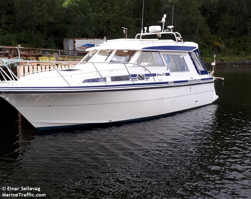 vaag (Pleasure craft) - IMO , MMSI 257993790, Call Sign LG3594 under the flag of Norway