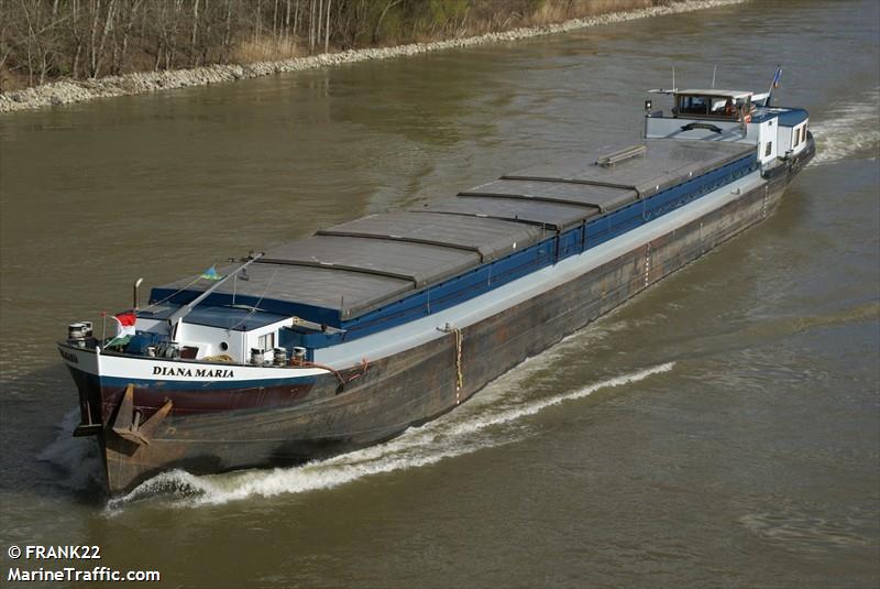 diana maria (Cargo ship) - IMO , MMSI 264162621, Call Sign YP2621 under the flag of Romania