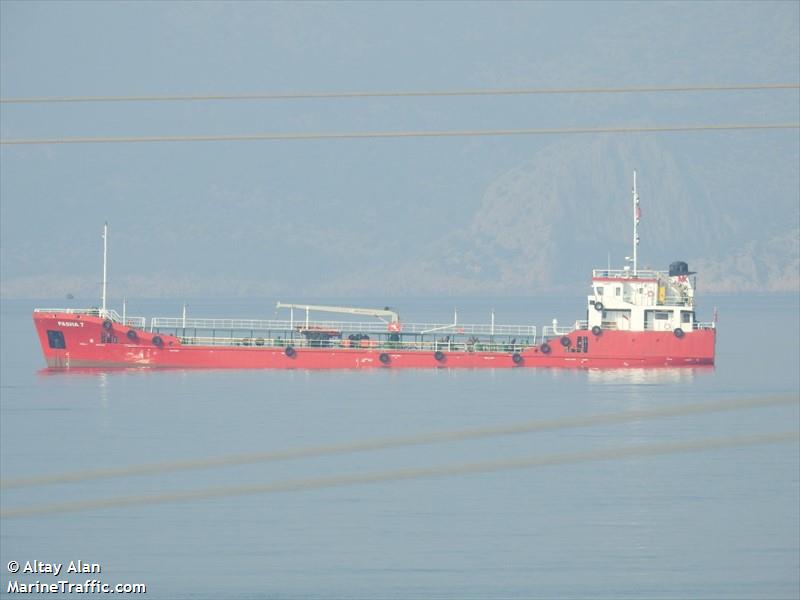pasha 7 (Tanker (HAZ-B)) - IMO , MMSI 271049732, Call Sign TCA6796 under the flag of Turkey