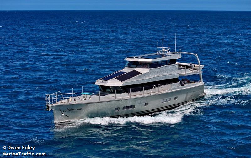 mollymawk (Pleasure craft) - IMO , MMSI 503127340, Call Sign VNZ2617 under the flag of Australia