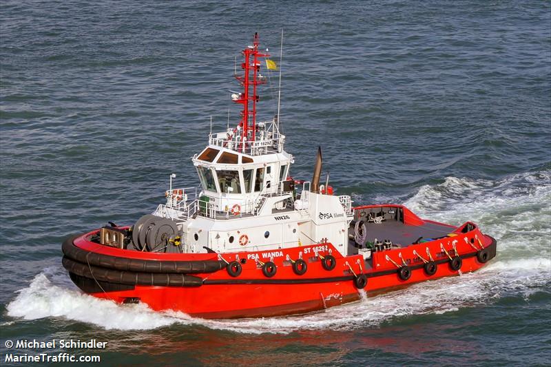 psa wanda nn26 (Tug) - IMO 9813694, MMSI 563147600, Call Sign 9V7731 under the flag of Singapore