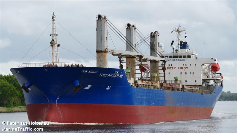 turkan saylan (Bulk Carrier) - IMO 9250945, MMSI 636021603, Call Sign 5LET7 under the flag of Liberia