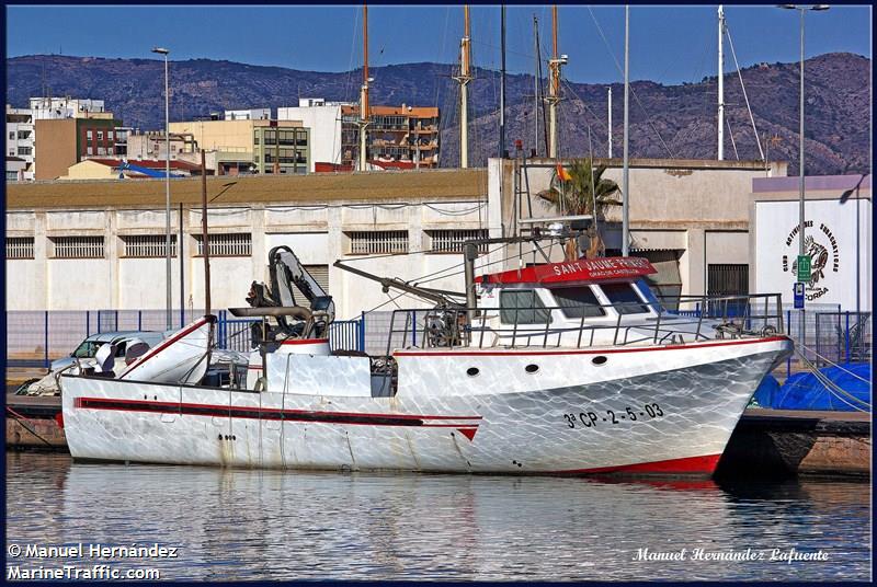 sant jaume primero (Fishing vessel) - IMO , MMSI 224112130 under the flag of Spain