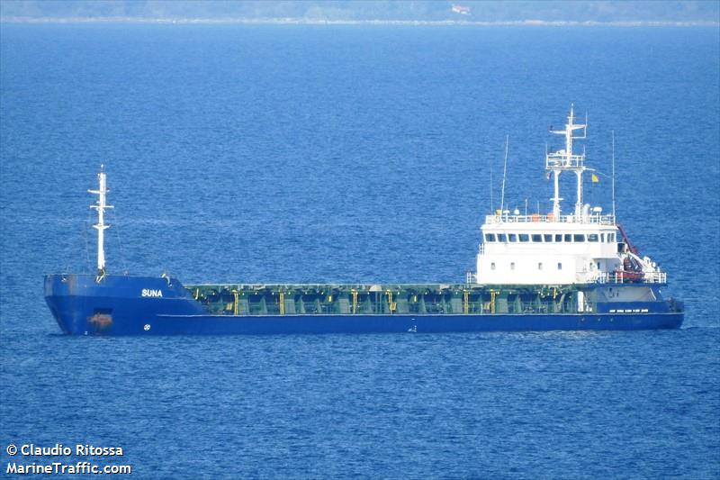 suna (General Cargo Ship) - IMO 9080986, MMSI 352001191, Call Sign 3E3451 under the flag of Panama