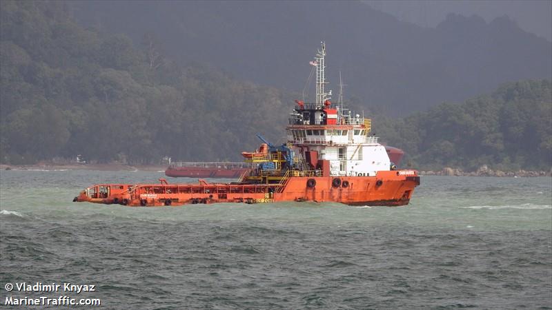 omni marissa (Offshore Tug/Supply Ship) - IMO 9623972, MMSI 533062100, Call Sign 9MLU8 under the flag of Malaysia
