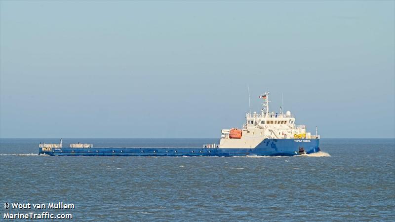 topaz tobol (Heavy Load Carrier) - IMO 9812224, MMSI 538007323, Call Sign V7JA3 under the flag of Marshall Islands