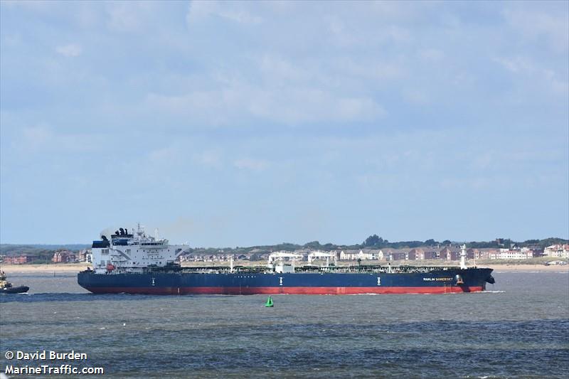 marlin somerset (Crude Oil Tanker) - IMO 9835850, MMSI 538009741, Call Sign V7A5105 under the flag of Marshall Islands