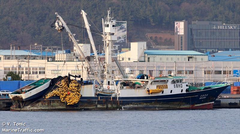 fv deolinda (Fishing Vessel) - IMO 7827469, MMSI 572404220, Call Sign T2PZ5 under the flag of Tuvalu