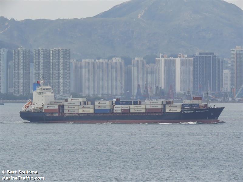 stonewell brilliance (Container Ship) - IMO 9106144, MMSI 636021480, Call Sign 5LED2 under the flag of Liberia