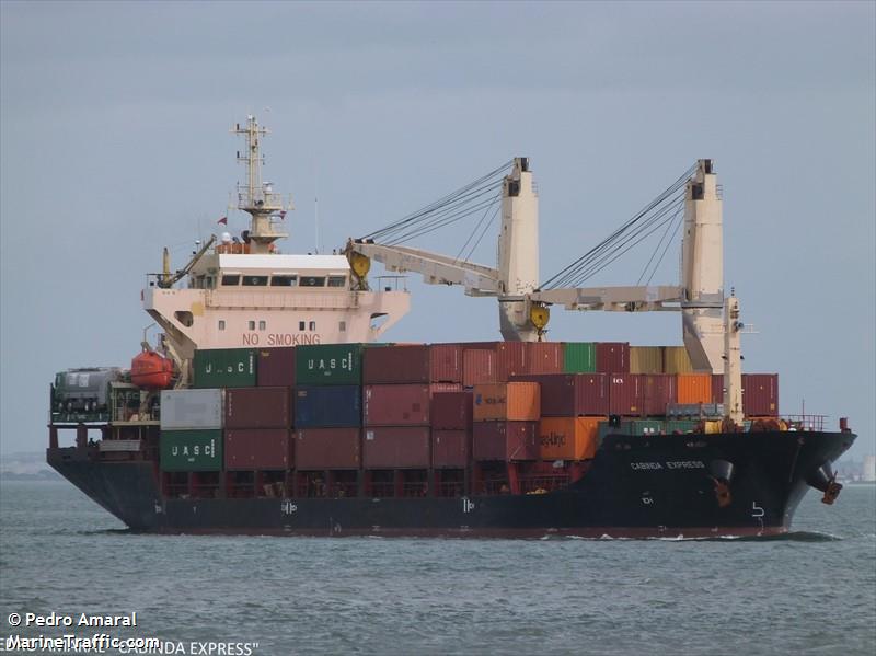 cabinda express (General Cargo Ship) - IMO 9578347, MMSI 636093066, Call Sign 5LDI7 under the flag of Liberia