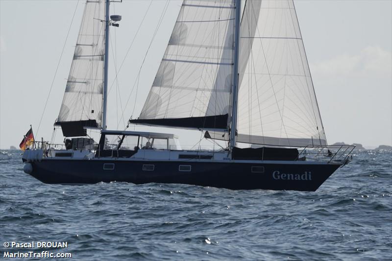 genadi (Sailing vessel) - IMO , MMSI 211413840, Call Sign DELR__ under the flag of Germany