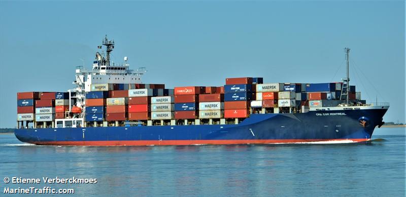 cma cgm montreal (Container Ship) - IMO 9363417, MMSI 229846000, Call Sign 9HA5616 under the flag of Malta