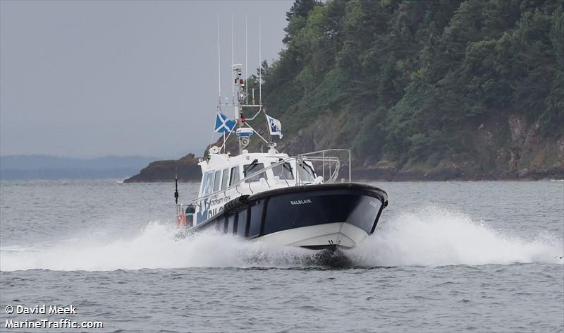 balblair (Pilot) - IMO , MMSI 232040852, Call Sign MLAY2 under the flag of United Kingdom (UK)