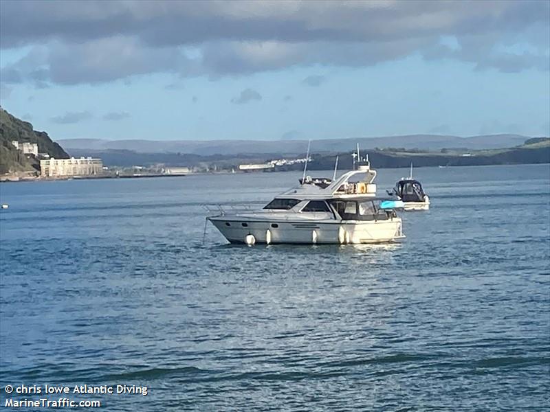 gloria (Pleasure craft) - IMO , MMSI 235027182, Call Sign MWSE7 under the flag of United Kingdom (UK)