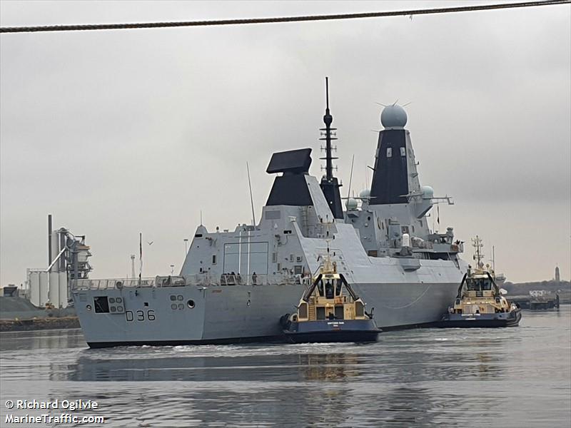 british warship (Vessel (function unknown)) - IMO 4907878, MMSI 235053421, Call Sign ADG under the flag of United Kingdom (UK)