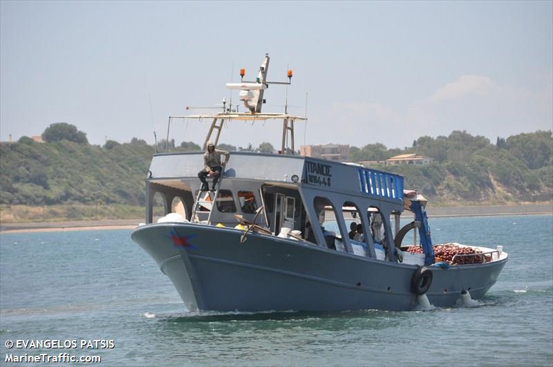 panos (Fishing vessel) - IMO , MMSI 239344000, Call Sign SY4550 under the flag of Greece