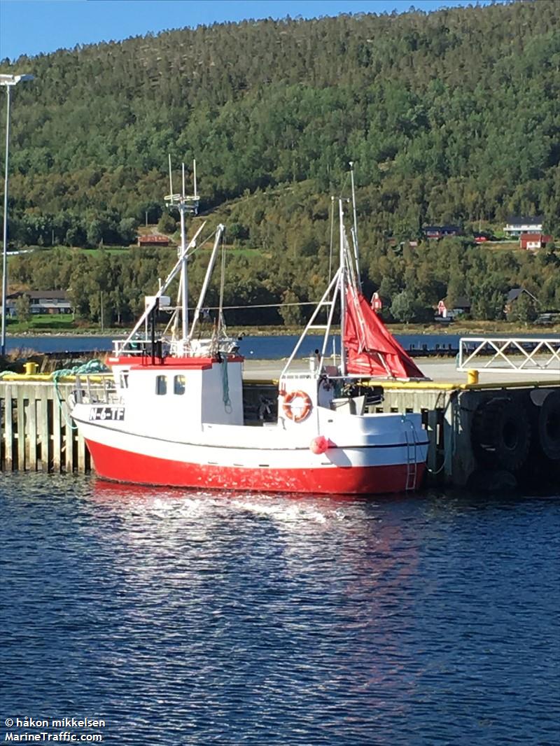elvine (Fishing vessel) - IMO , MMSI 257105540, Call Sign LK4723 under the flag of Norway