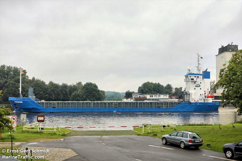 paramar (General Cargo Ship) - IMO 9190262, MMSI 275529000, Call Sign YLRX under the flag of Latvia