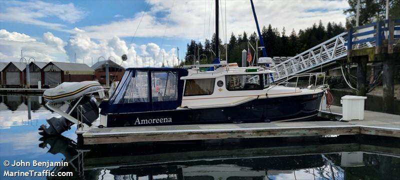 amoreena (Unknown) - IMO , MMSI 368239930, Call Sign WDM8071 under the flag of United States (USA)