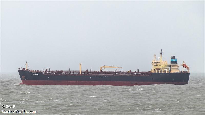fairway (Oil Products Tanker) - IMO 9306938, MMSI 419001699, Call Sign VTNM under the flag of India