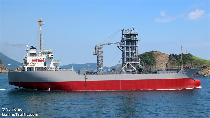 ocean concord 2 (Cement Carrier) - IMO 9318656, MMSI 440009810, Call Sign 160022 under the flag of Korea