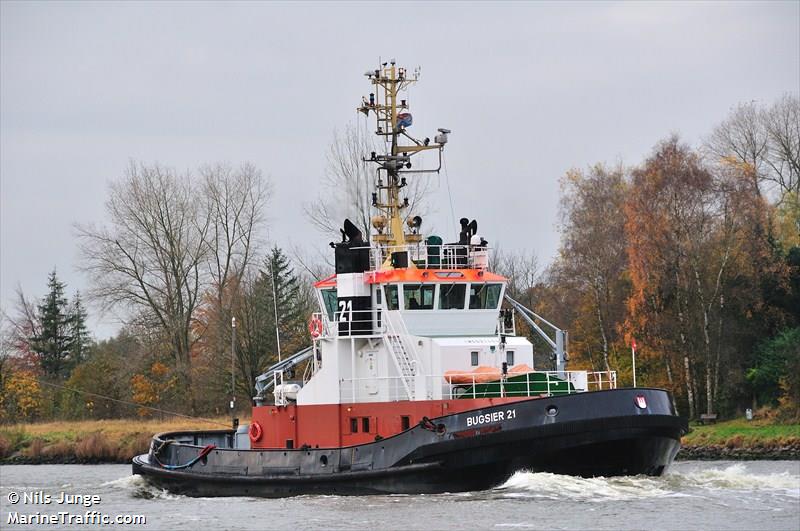 bugsier 21 (Tug) - IMO 9214989, MMSI 211327660, Call Sign DPCN under the flag of Germany
