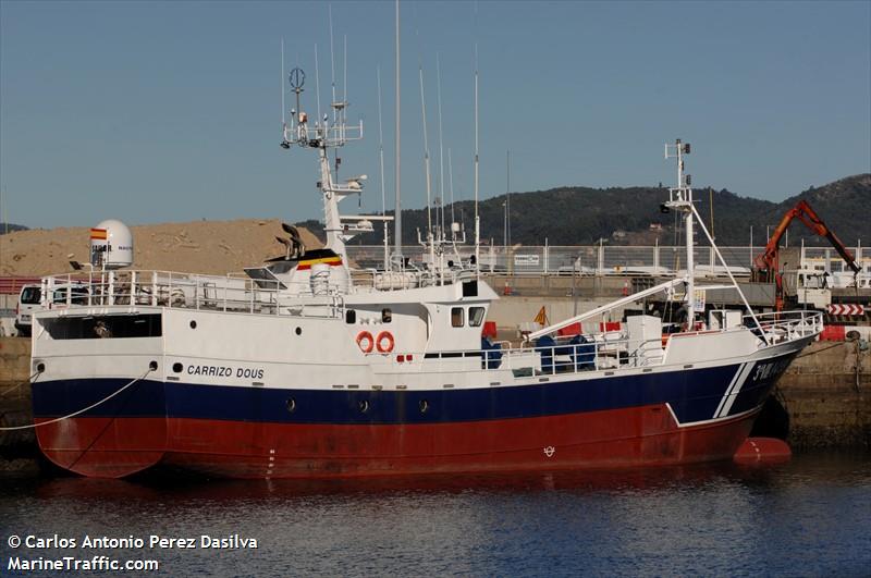 carrizo dous (Fishing Vessel) - IMO 9233038, MMSI 224335000, Call Sign EBRA under the flag of Spain