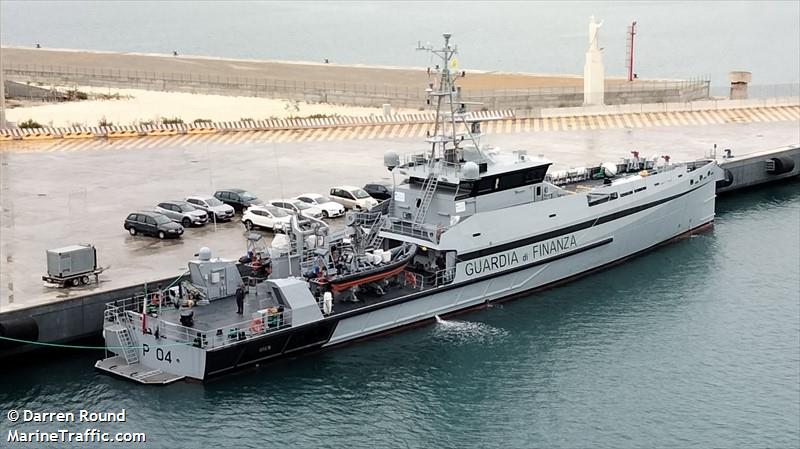 p. 04 osum (Law enforcment) - IMO , MMSI 247466800, Call Sign IDKM under the flag of Italy