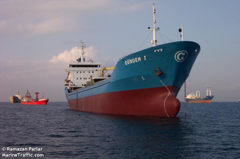 kalkandere (General Cargo Ship) - IMO 9166508, MMSI 271000588, Call Sign TCWQ under the flag of Turkey
