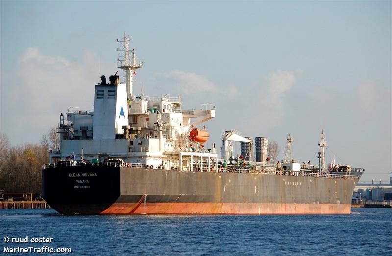 clean nirvana (Crude Oil Tanker) - IMO 9308168, MMSI 352001148, Call Sign 3E3420 under the flag of Panama
