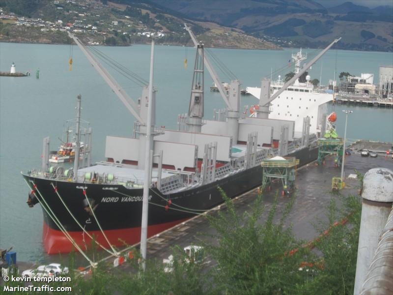 nord vancouver (Bulk Carrier) - IMO 9919541, MMSI 352001160, Call Sign 3E3427 under the flag of Panama