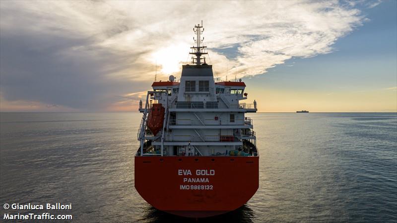 eva gold (Chemical/Oil Products Tanker) - IMO 9888132, MMSI 352898796, Call Sign 3E2063 under the flag of Panama