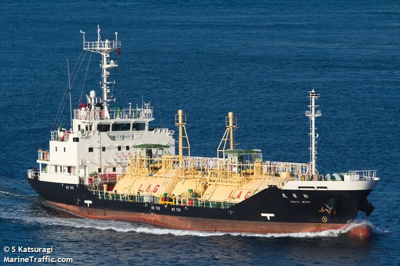 shoei maru (LPG Tanker) - IMO 9926570, MMSI 431652000, Call Sign JD5047 under the flag of Japan