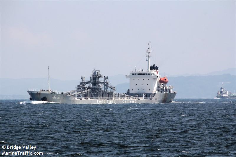 pacific ace (Bulk Carrier) - IMO 9605724, MMSI 441642000, Call Sign D7EY under the flag of Korea