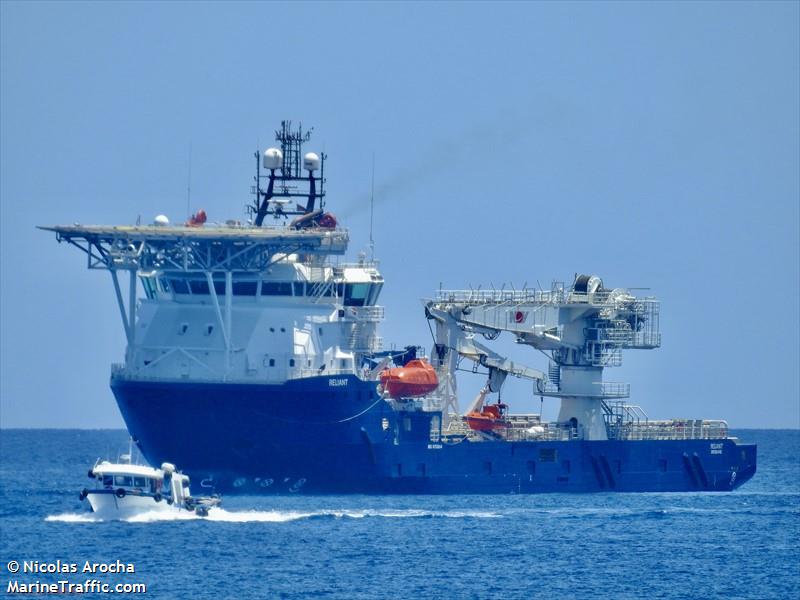reliant (Offshore Support Vessel) - IMO 9752254, MMSI 503000206, Call Sign VMNC under the flag of Australia