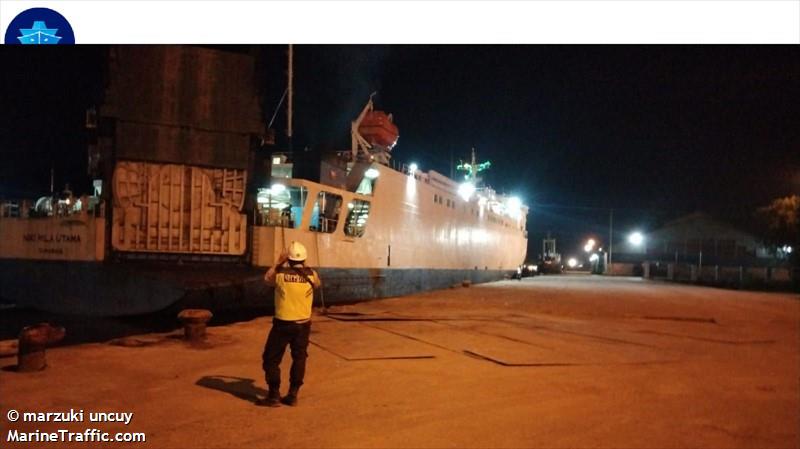 niki mila utama (Ro-Ro Cargo Ship) - IMO 8547688, MMSI 525201326, Call Sign YDCK2 under the flag of Indonesia