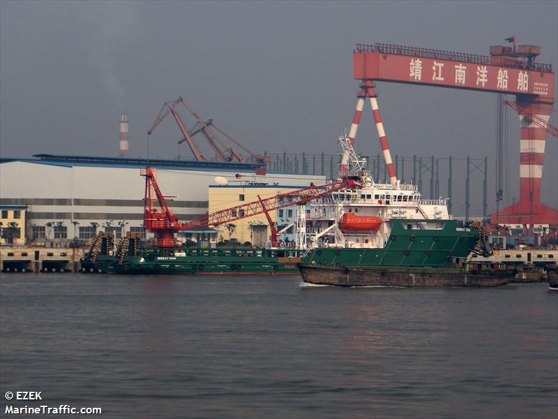 berkat tuah (Offshore Support Vessel) - IMO 9706164, MMSI 533180022, Call Sign 9MQL7 under the flag of Malaysia