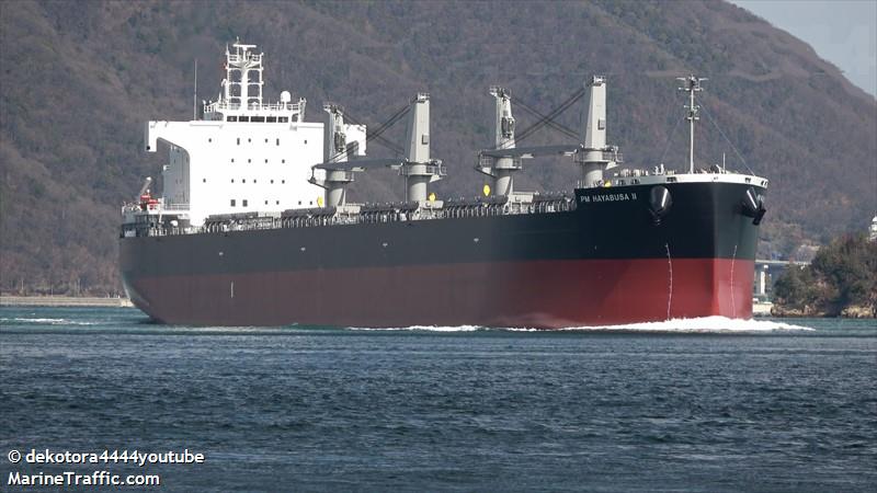 pm hayabusa ii (Bulk Carrier) - IMO 9926477, MMSI 636021563, Call Sign 5LEO7 under the flag of Liberia