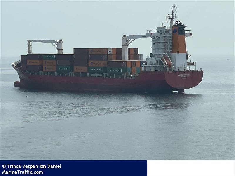 matadi express (Container Ship) - IMO 9405112, MMSI 636093081, Call Sign 5LCX8 under the flag of Liberia