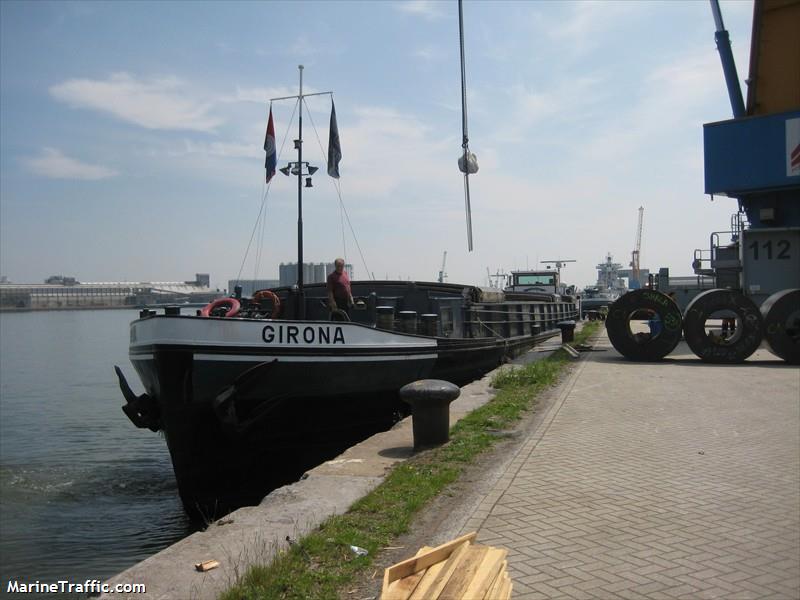 girona (Cargo ship) - IMO , MMSI 205506190, Call Sign OT5061 under the flag of Belgium