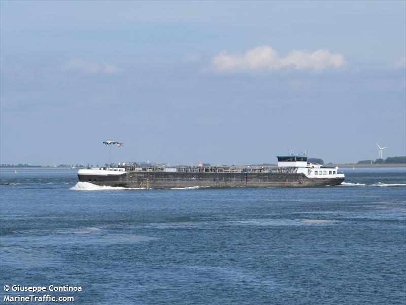 dahlia (Tanker) - IMO , MMSI 205548290, Call Sign OT5482 under the flag of Belgium