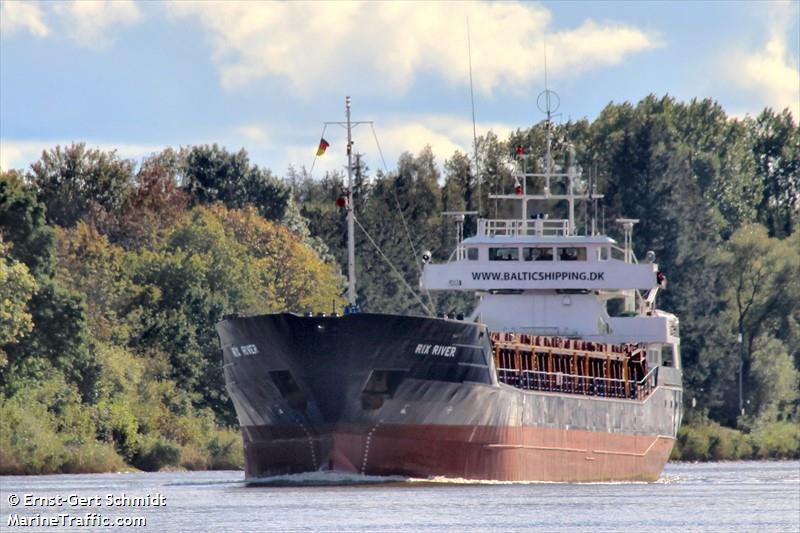 rix river (General Cargo Ship) - IMO 9065948, MMSI 209325000, Call Sign P3LL5 under the flag of Cyprus