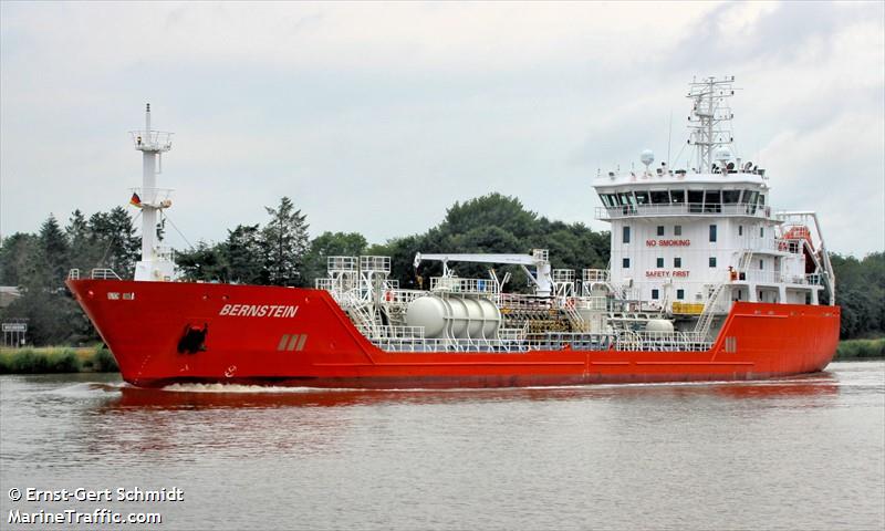 bernstein (Chemical/Oil Products Tanker) - IMO 9535541, MMSI 209341000, Call Sign 5BBF5 under the flag of Cyprus