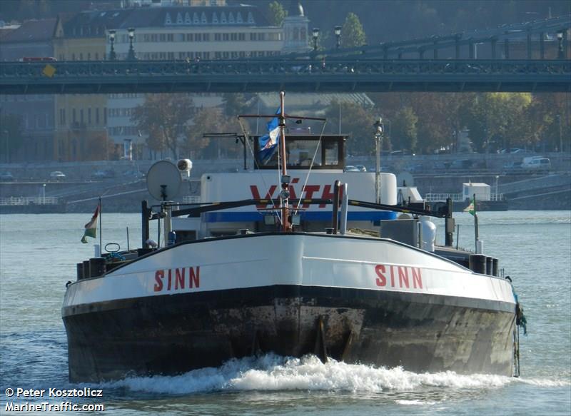 sinn (Cargo ship) - IMO , MMSI 211182190, Call Sign DA4854 under the flag of Germany