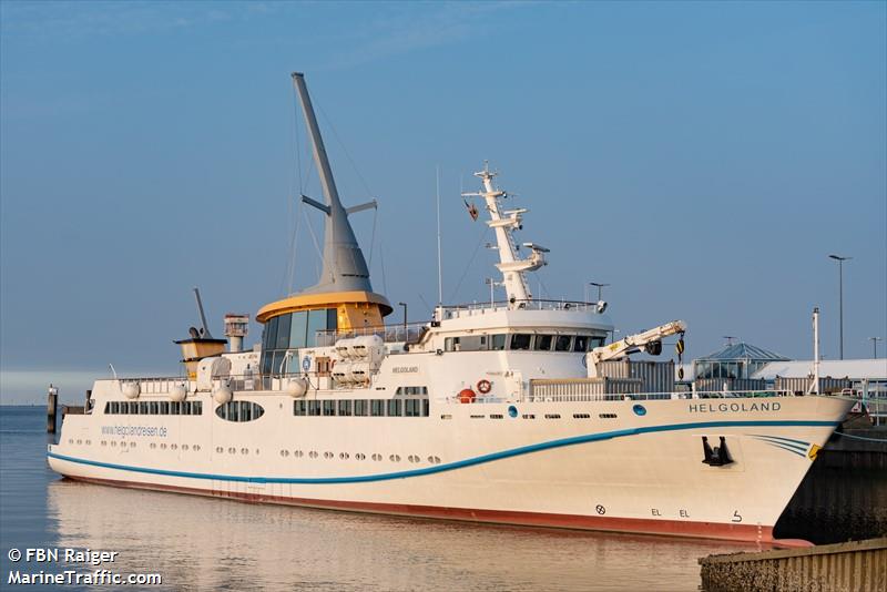 helgoland (Passenger ship) - IMO , MMSI 211208450, Call Sign DFPH under the flag of Germany